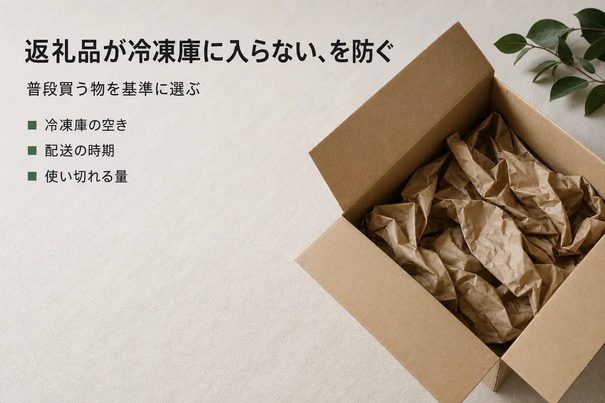 緩衝材の入った段ボール箱